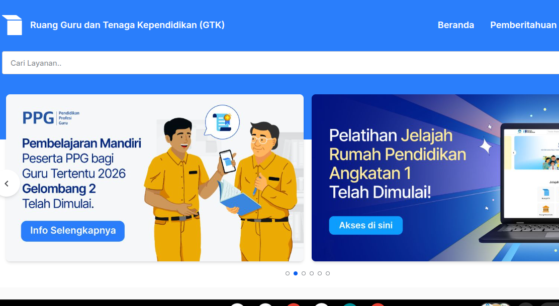 PPG Guru Tertentu 2026 Jangan Sampai Terlewat! Maksimalkan Ruang GTK Selama Pembelajaran Mandiri